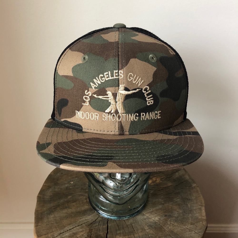 L.A. GUN CLUB Camo Logo SnapBack hat